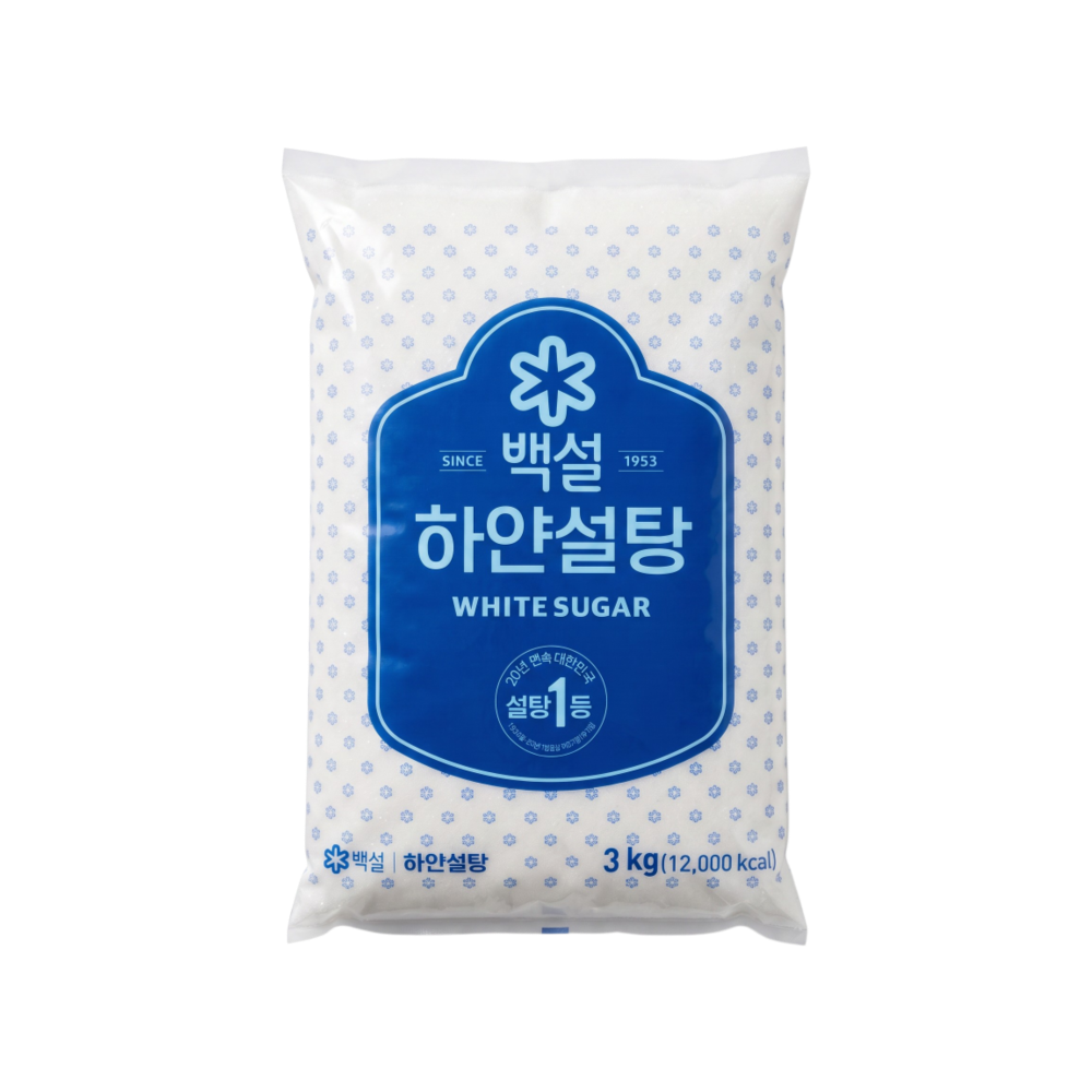 White sugar 3 kg