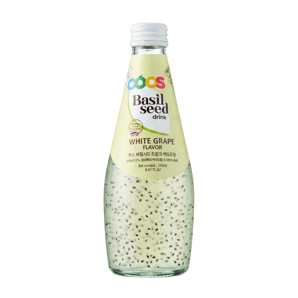 BASIL SEED DRINK WHITE GRAPE
