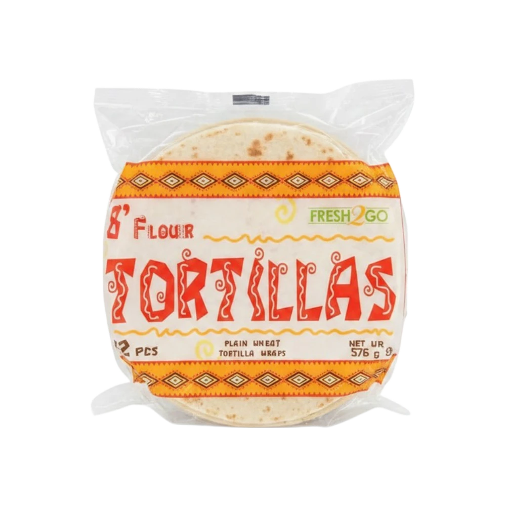 Tortillas 8" 12Pcs